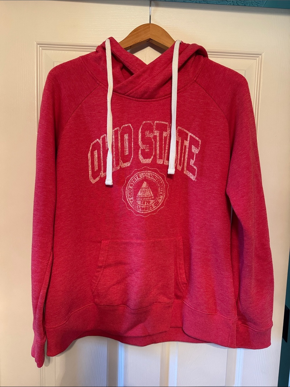 Ohio State Red Women's Hoodie Sweatshirt Size Medium